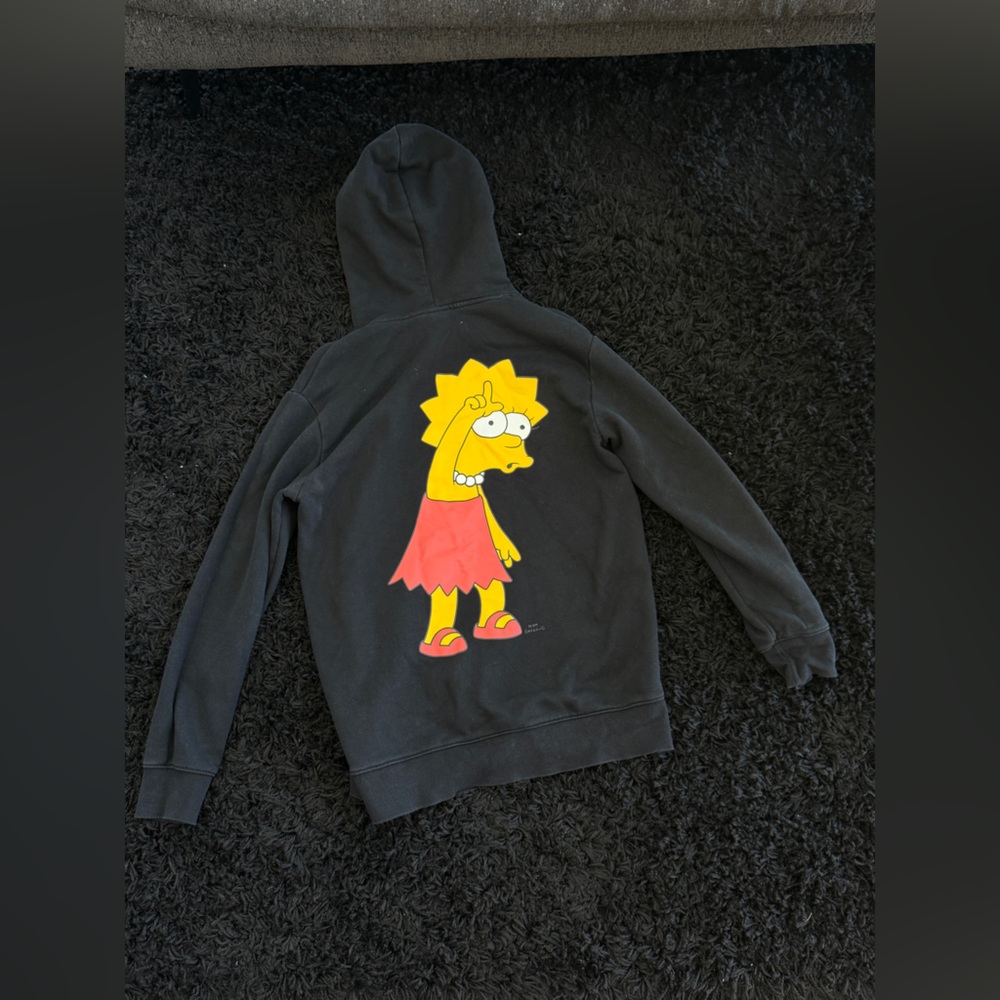 Lisa Simpson Loser Black Hoodie - The Simpsons